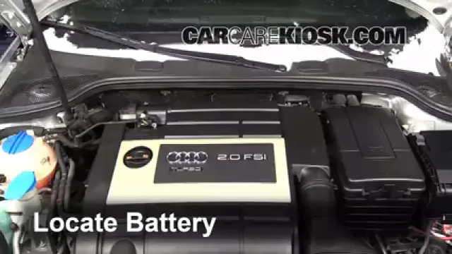 2007 Audi A3 2.0L 4 Cyl. Turbo Battery Replace